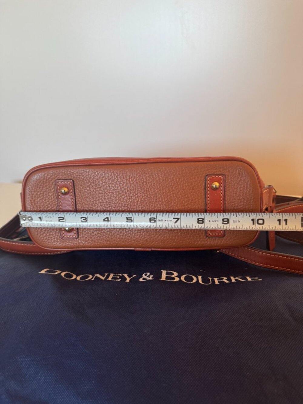Dooney & Bourke Pebble Grain Zip Leather Backpack – Excellent Like-New Condition - Picture 13 of 14